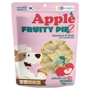 멍냥빌리지 강아지 프루티파이, 100g, 1개, 사과