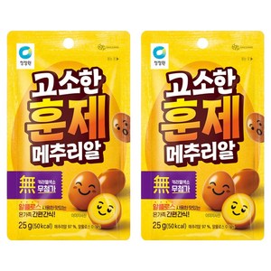 청정원 고소한 훈제 메추리알, 25g, 2개