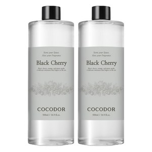 코코도르 디퓨저 리필, 블랙체리, 500ml, 2개