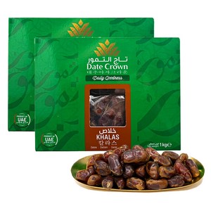데이트크라운 칼라스 대추야자, 1kg, 2개