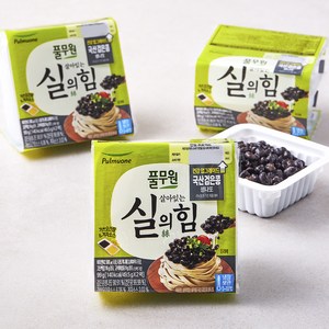 풀무원 살아있는 실의힘 검은콩 생나또, 49.5g, 8개입, 1개