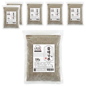 복이네먹거리 중국산 껍질째 들깨가루 탕용, 100g, 6개
