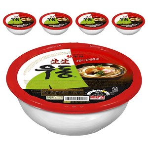 생생우동 면 컵, 276g, 5개