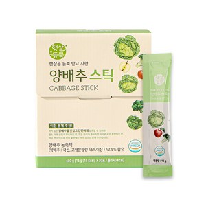 햇살듬뿍 양배추 스틱 30p, 450g, 1개