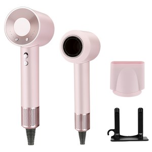 벤하임 에어젯 퀵드라이 110 000RPM BLDC 항공모터 고속 저소음 헤어드라이어 1500W, 블러쉬 핑크, BBD001