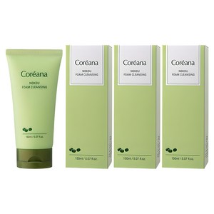 코리아나 녹두 클렌징폼, 150ml, 3개