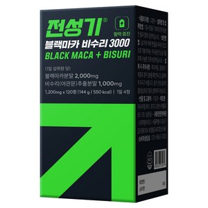닥터루템 정품 전성기 블랙마카 비수리 3000, 120정, 1개