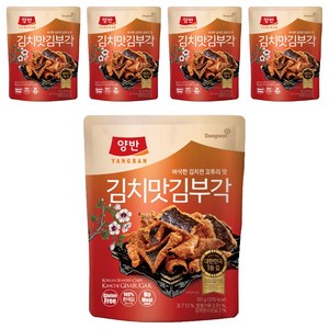 양반 김치맛 김부각, 50g, 5개