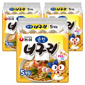 너구리 순한맛 120g, 15개
