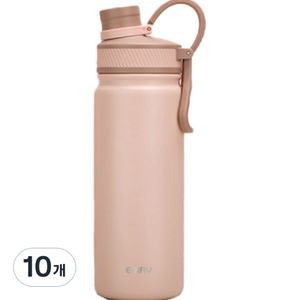 에지리 스포츠 보온 보냉 텀블러, 파우더 핑크, 680ml, 10개