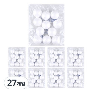 유니아트 1000 백구 스티로폼볼 40mm, 27개입