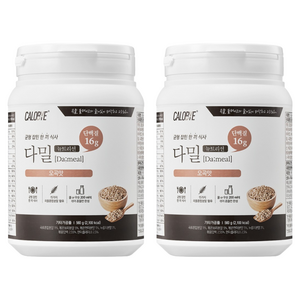 칼로바이 다밀 뉴트리션 대용량 식사대용 단백질쉐이크 오곡맛, 560g, 2개