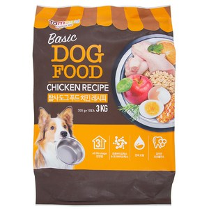 탐사 강아지 사료 치킨 레시피, 3kg, 1개, 닭