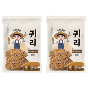 농부곡간 캐나다산 귀리, 5kg, 2개