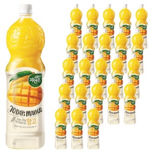 자연은 망고 주스, 1.5L, 24개