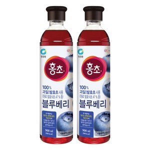 홍초 블루베리 음용식초, 900ml, 2개