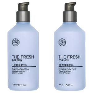 더페이스샵 더프레시 포맨 수분 플루이드, 200ml, 2개