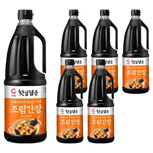 햇살담은 조림간장, 1.7L, 6개