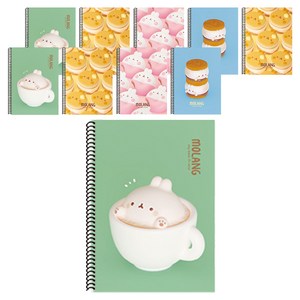 몰랑이 스프링 연습장 70매, 랜덤발송, 10개