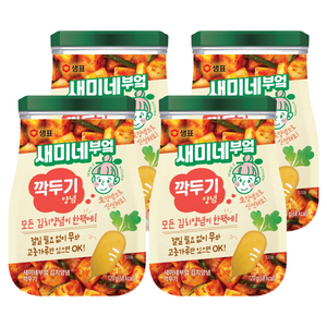 새미네부엌 깍두기 양념, 120g, 4개
