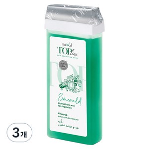 이탈왁스 탑 라인 카트리지 에메랄드 왁스, 100ml, 3개