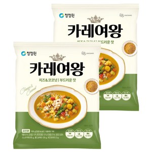 카레여왕 치즈 앤 코코넛, 108g, 2개