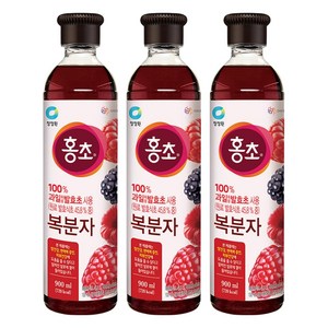 홍초 복분자, 900ml, 3개