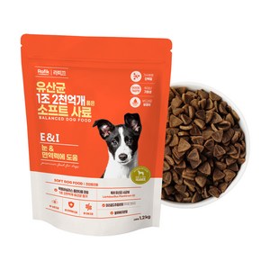 라피끄 강아지 유산균 1조 2천억개 품은 소프트 사료, 눈물개선/눈건강, 1.2kg, 1개