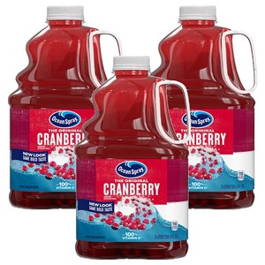 오션스프레이 크랜베리 주스, 3L, 3개