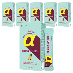 닥터린 알파 CD 원데이 핏 14p, 42g, 6개