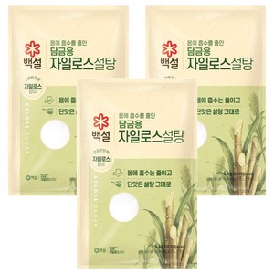 백설 담금용 자일로스 설탕, 5kg, 3개