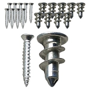 윈도우드레스 석고보드용 앙카 + 피스 세트, 20세트