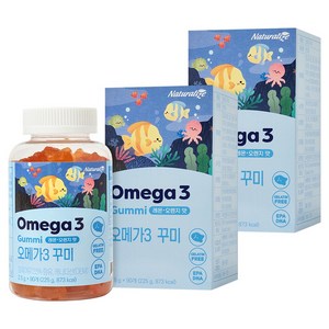 네추럴라이즈 오메가3 꾸미, 90정, 2개