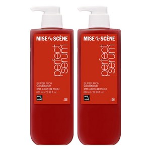 미쟝센 퍼펙트 슈퍼리치 세럼 컨디셔너, 680ml, 2개