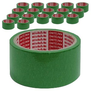 혜성 칼라 마스킹테이프 초록 48mm x 15m, 18개
