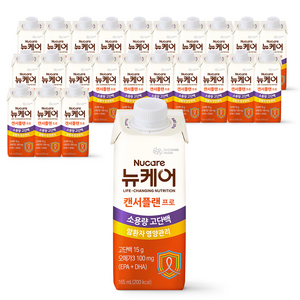 뉴케어 정품 캔서플랜 프로 환자영양식, 165ml, 48개