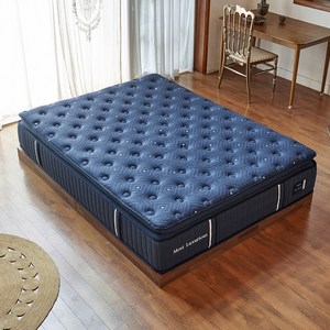 서울소호 더블루 필로우탑 라텍스+메모리폼 포켓스프링 프리미엄 매트리스 방문설치, 35cm, 미디엄하드 골드박스 특가
