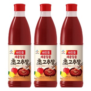 해찬들 새콤달콤 초고추장, 1.05kg, 3개