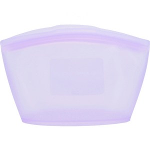 실리팟 프리미엄 실리콘 지퍼백 라벤더 S, 1개, 500ml