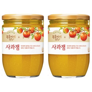 복음자리 사과잼, 620g, 2개