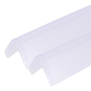 아가드 벌집 에어쿠션 PVC 모서리 보호대, 투명, 2개