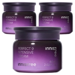 이니스프리 퍼펙트 9 인텐시브 크림, 60ml, 3개