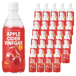 클룹 애사비소다 타트체리 탄산음료, 500ml, 48개