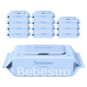 베베숲 센시티브 엠보싱 물티슈, 65g, 36매, 12개