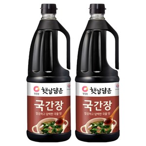 햇살담은 국간장, 1.7L, 2개