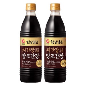 햇살담은 씨간장 숙성 양조간장 골드, 840ml, 2개