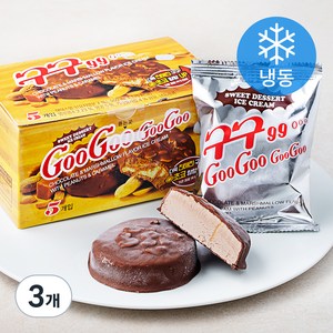롯데웰푸드 구구99 (냉동), 100ml, 5개입, 3개
