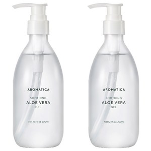 아로마티카 수딩 알로에 베라 젤, 300ml, 2개