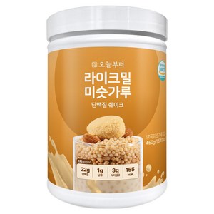 오늘부터 라이크밀 단백질 쉐이크 미숫가루맛, 1개, 450g