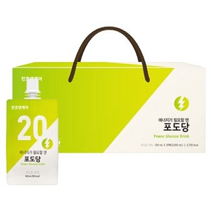 천호엔케어 에너지 충전 포도당 음료, 100ml, 30개